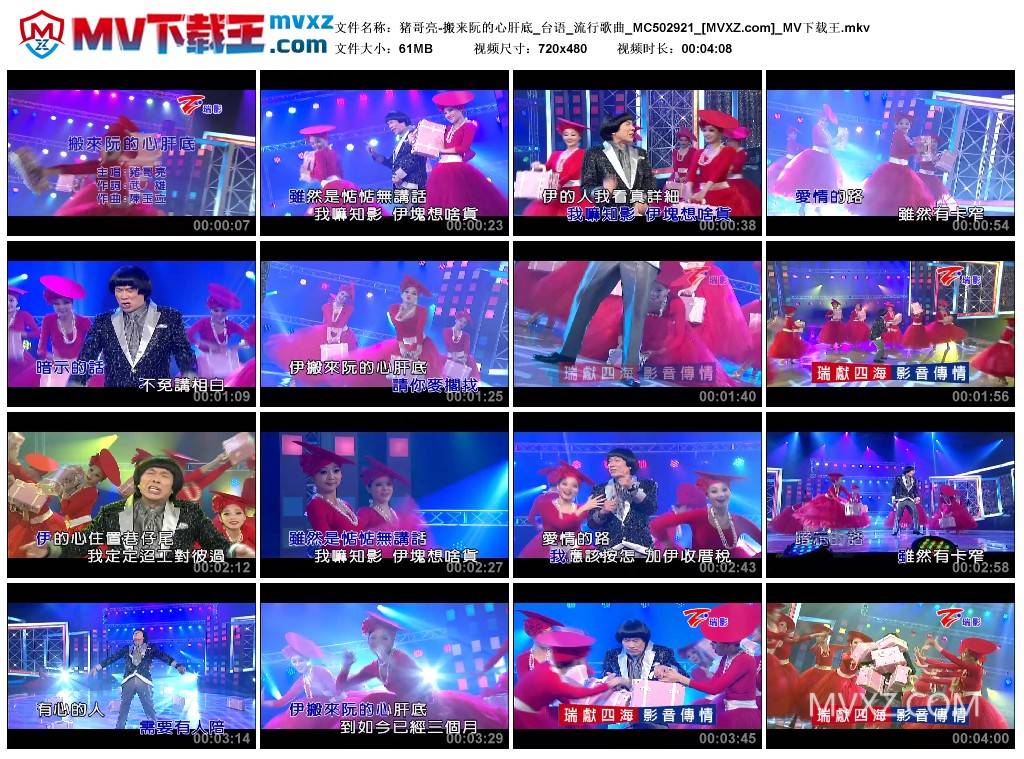 猪哥亮-搬来阮的心肝底_台语_流行歌曲_MC502921